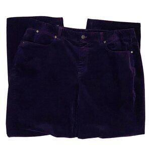 Talbots Woman Petites Curvy Corduroy Pants Size‎ 36" Waist